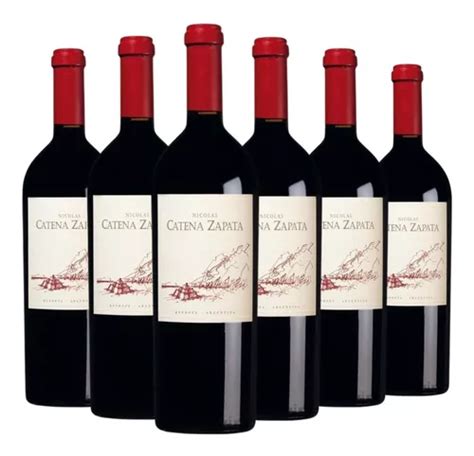 Vino Nicolas Catena Zapata Blend Caja X 6 X 750ml