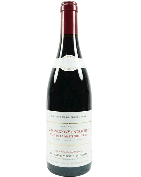 Chassagne Montrachet Rouge Er Cru Clos De La Maltroie Domaine Michel