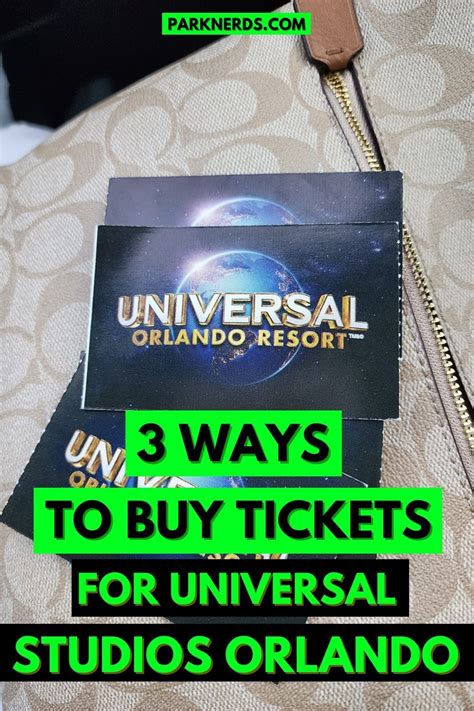 3 Ways to Buy Tickets for Universal Studios Orlando