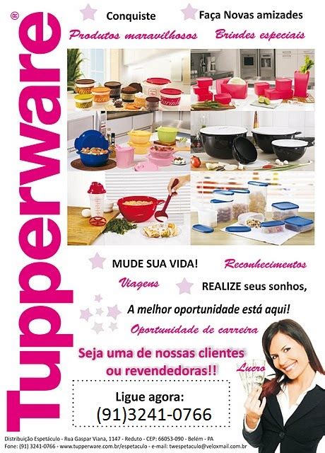 Tupperware Espetáculo Seja uma Revendedora