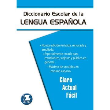 Libro Diccionario Escolar De La Lengua Espa Ola De Varios Autores