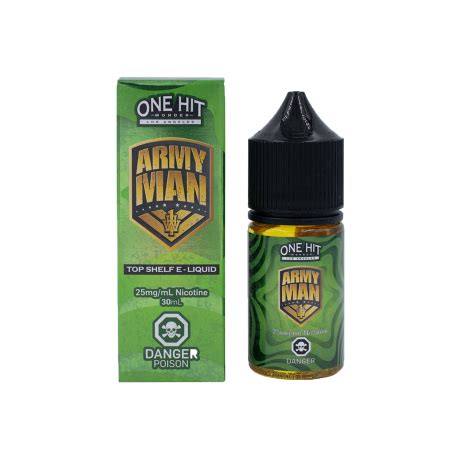 One Hit Wonder Army Man Salt Likit 30ml One Hit Wonder Salt 22