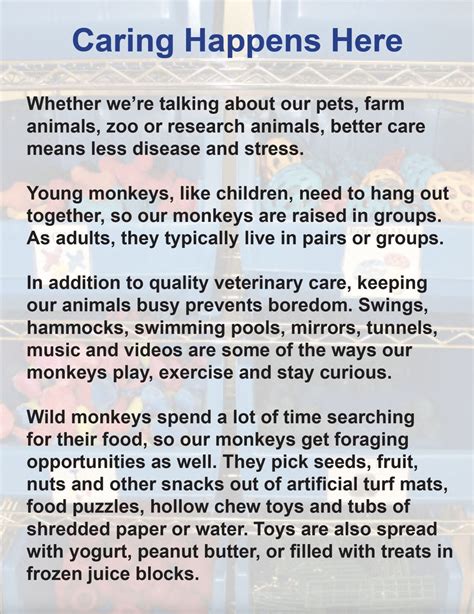 Colony Services – Wisconsin National Primate Research Center – UW–Madison