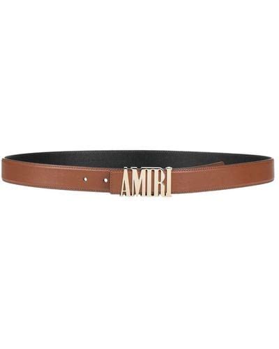 White Amiri Belts For Men Lyst