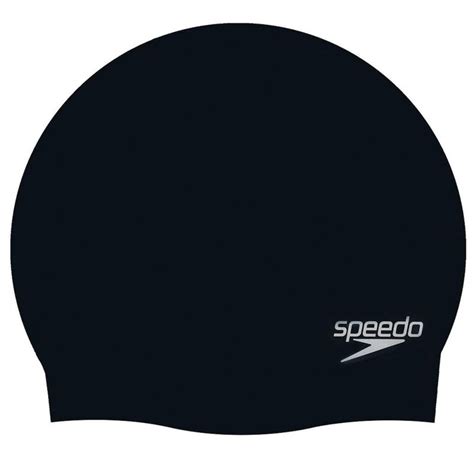 SPEEDO Adult 3d Silicone Swim Cap Black Editorialist