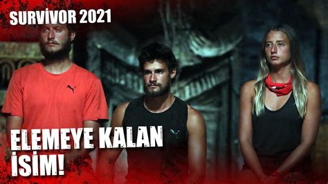 HAFTANIN İLK ELEME ADAYI Survivor 2021 YouTube