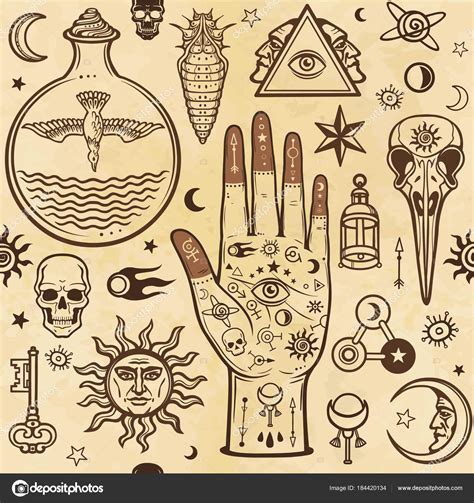 Alchemy Symbols Tattoo