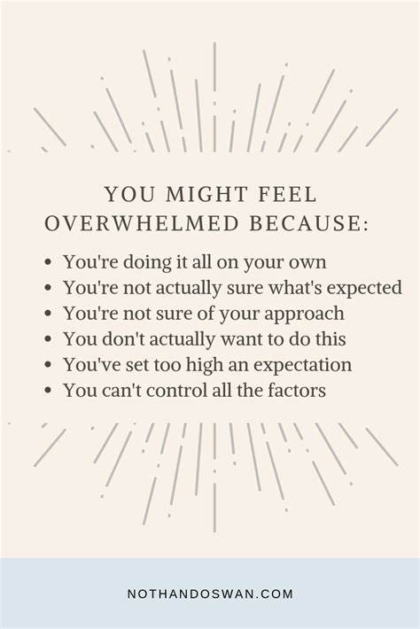 How To Deal When You Re Feeling Overwhelmed