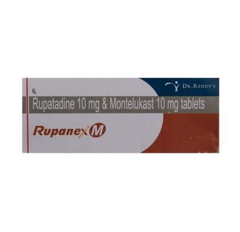 Rupanex M Strip Of Tablets Amazon In Health Personal Care