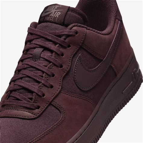 Nike Air Force 1 Low Premium Burgundy Crush Fb8876 600 Sbd