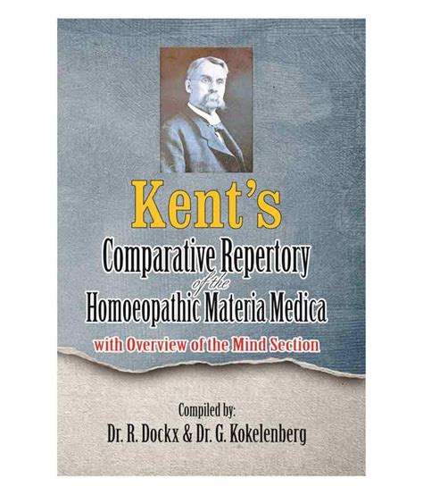 Kent S Comparative Repertory Of The Homeopathic Materia Medica Buy