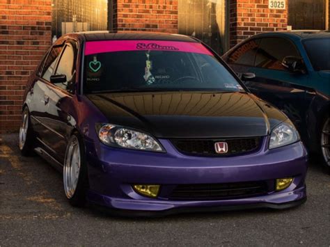 2005 Honda Civic With 17x8 5 35 Rotiform Tmb And 205 40r17 Falken Azenis Fk450 And Coilovers