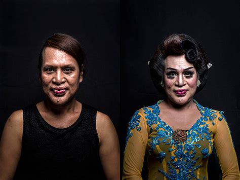 Transgenders Perform Traditional Opera In Indonesia Before And After