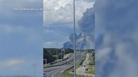 Georgia Chemical Plant Fire Covers The Sky Kyma