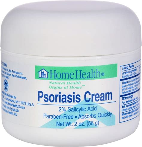 Home Health Psoriasis Cream 2 Oz Relieves Itching