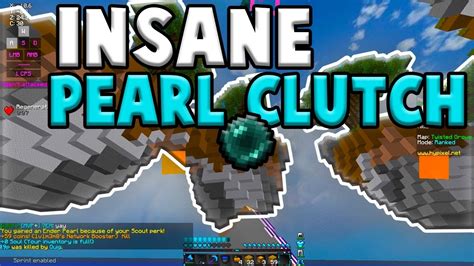 Insane Pearl Clutch Hypixel Ranked Skywars Elo Series Youtube