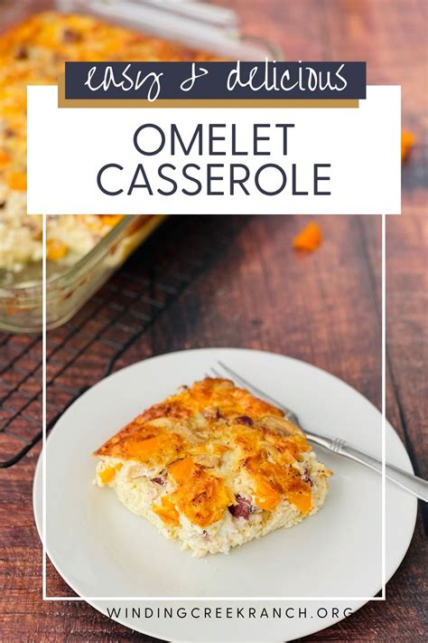 Fluffy Oven Baked Western Omelet Casserole Winding Creek Ranch