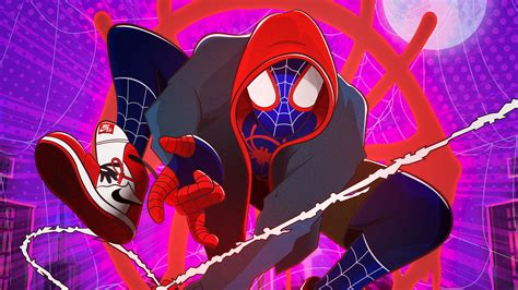 Miles Morales in Spider-Man Into the Spider-Verse Wallpapers | HD ...