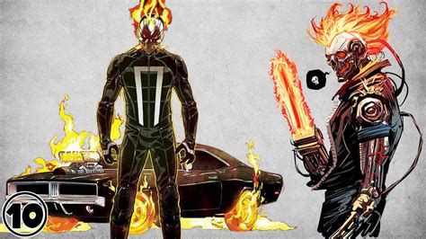 Top 10 Alternate Versions Of Ghost Rider Youtube