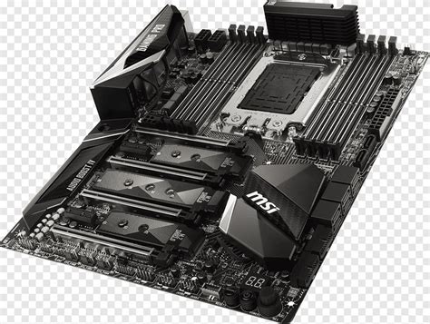 Socket TR4 มาเธอร์บอร์ด Ryzen Micro-Star International DDR4 SDRAM, อื่น ...