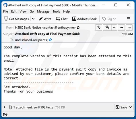 Please Find Attached Receipt Email Scam Removal And Recovery Steps