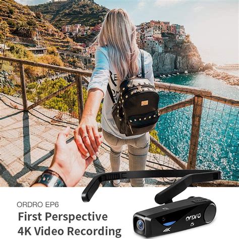 Buy ORDRO Camcorder 4K Head Mounted Camera EP6 Wearable Video Camera