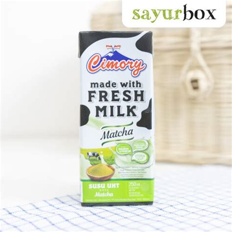 Jual Cimory Uht Matcha Ml Sayurbox Shopee Indonesia