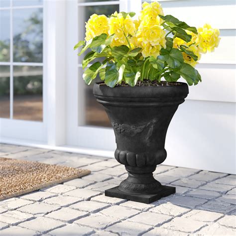 Winston Porter Amayia Plastic Urn Planter Wayfair