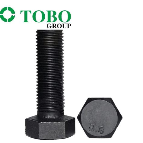 Fastener Grade High Tensile Black Oxide Hex Head Bolts