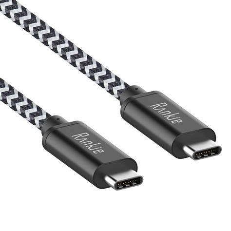 Usb C Cable Rankie 33ft Usb Type C To Type C Nylon Braided Extremely