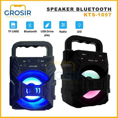 Speaker Bluetooth Super Bass Kts Kts Lampu Led Rgb Blutut