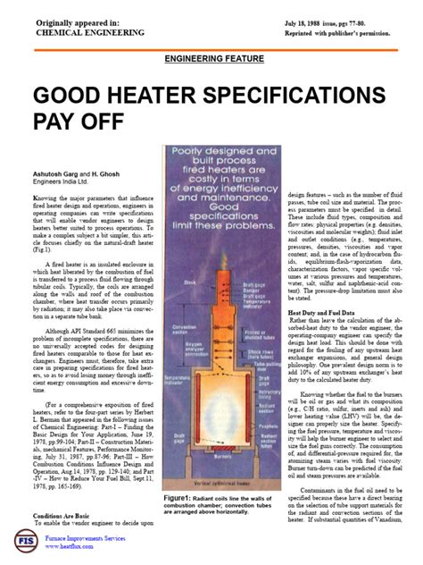 Good Heater Specification Pay Off | PDF | Materials