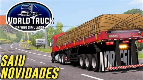 ATUALIZAÇÃO Word Truck Driving Simulator saiu novidades YouTube