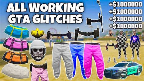 ALL WORKING GTA 5 GLITCHES IN 1 VIDEO BEST GLITCHES IN GTA 5 ONLINE 1