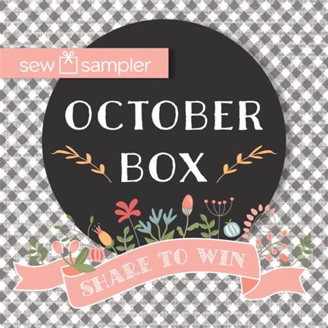 This Month We Are Celebrating Our Sew Samplers With A Share To Win