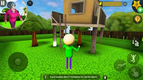 Baldi Against Miss T In Scary Teacher D House Troll Miss T All Day