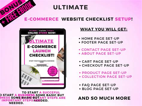 Ultimate E Commerce Shopify Store And Website Launch Checklist How To