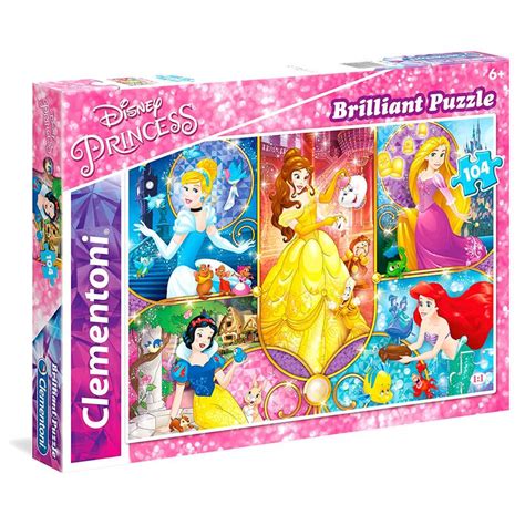 Puzzle Brilliant Princesas Disney 104pzs ConforHome