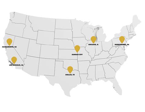 Locations - 3PL Warehousing & Fullfillment Services
