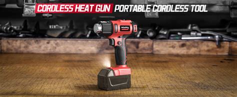 Cordless Heat Shrink Gun For Milwaukee 18V Battery Protable Battery