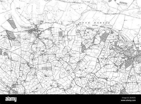 Map Of Wiltshire Sheet Ordnance Survey Stock Photo Alamy