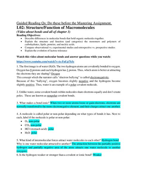 Lesson 2 Grqs Guided Reading Qs Do These Before The Mastering