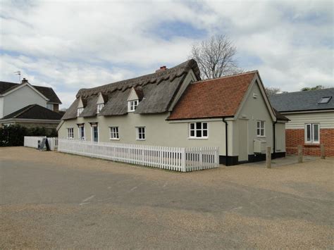 The Crown At Stowupland With A New © Adrian S Pye Geograph