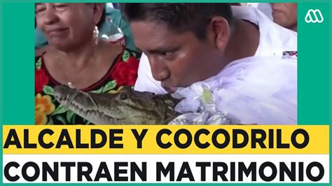 Alcalde Se Casa Con Cocodrilo En Una Ceremonia Por Todo Lo Alto