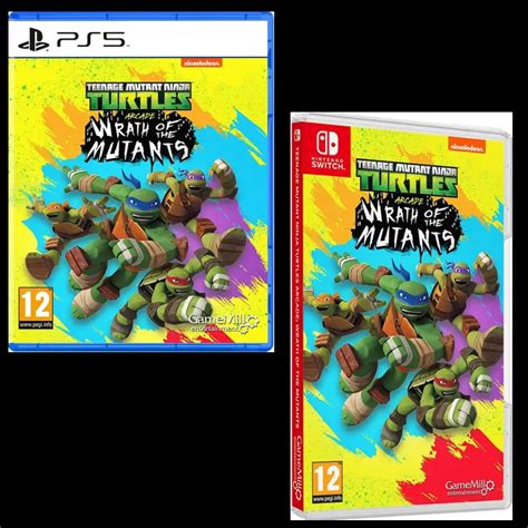 Teenage Mutant Ninja Turtles Arcade Wrath Of The Mutants Switch Ps4