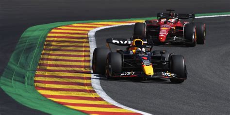 F1 Gp Belgio Senza Storia Vince Verstappen Sainz Terzo Leclerc Sesto