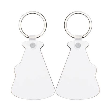 Double Sided Mdf Keychain For Sublimation Megaphone Gadgets Key