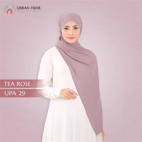 Jual URBAN HIJAB PASHMINA INSTAN ARABIAN TALI TEA ROSE Original 2024