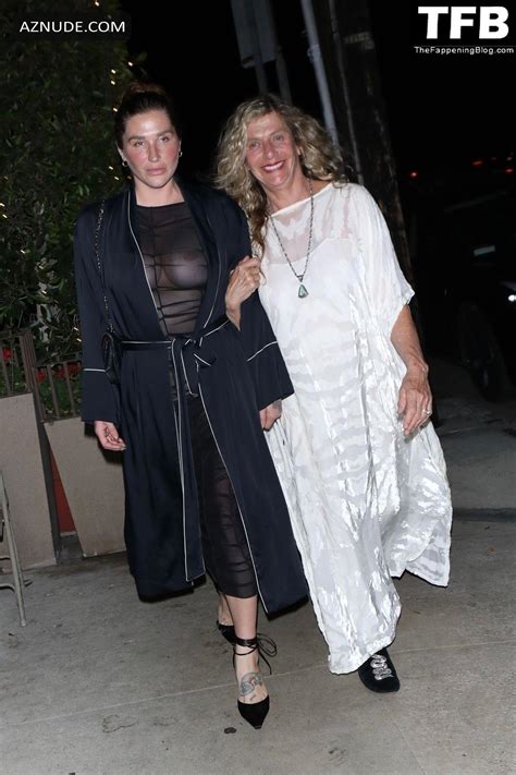 Kesha Sexy Seen Flashing Her Nude Boobs And Ass Wearing A See Through Dress At Giorgio Baldi In