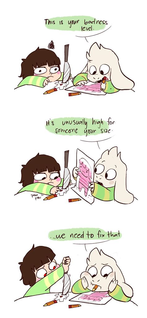 Asriel And Chara Undertale Know Your Meme